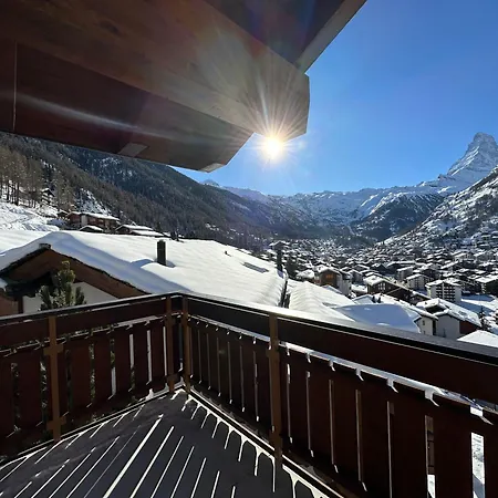 Lejlighed Modern Self-catering With Matterhorn Views Zermatt