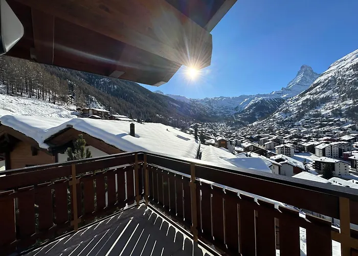 Apartment Modern Self-catering With Matterhorn Views Zermatt